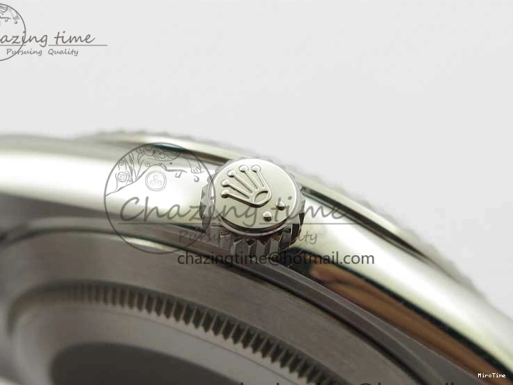 MiroTime 0327 DateJust 41MM 126334 904L SS VRF 1:1 Best Edition Silver Dial Crystals Markers on SS Jubilee Bracelet A FashionForward 2907